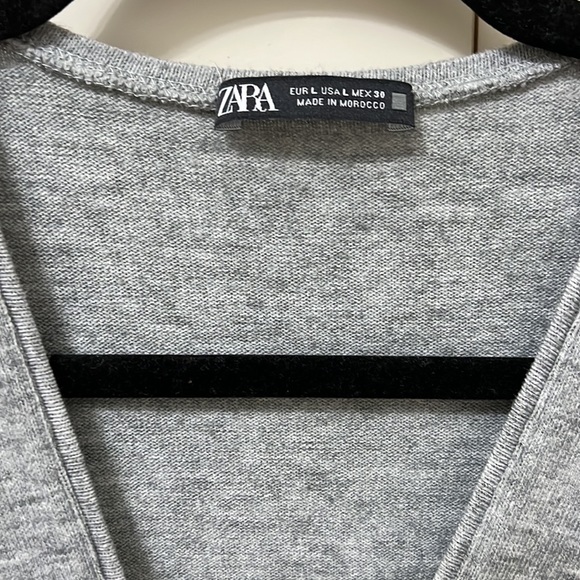 Zara Ruched Front Long Sleeve Shirt - Picture 3 of 4